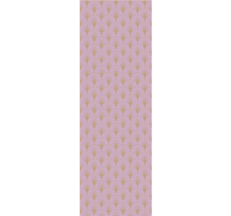 거실 배경 화면 스타일화된 꽃 요소 - TenStickers