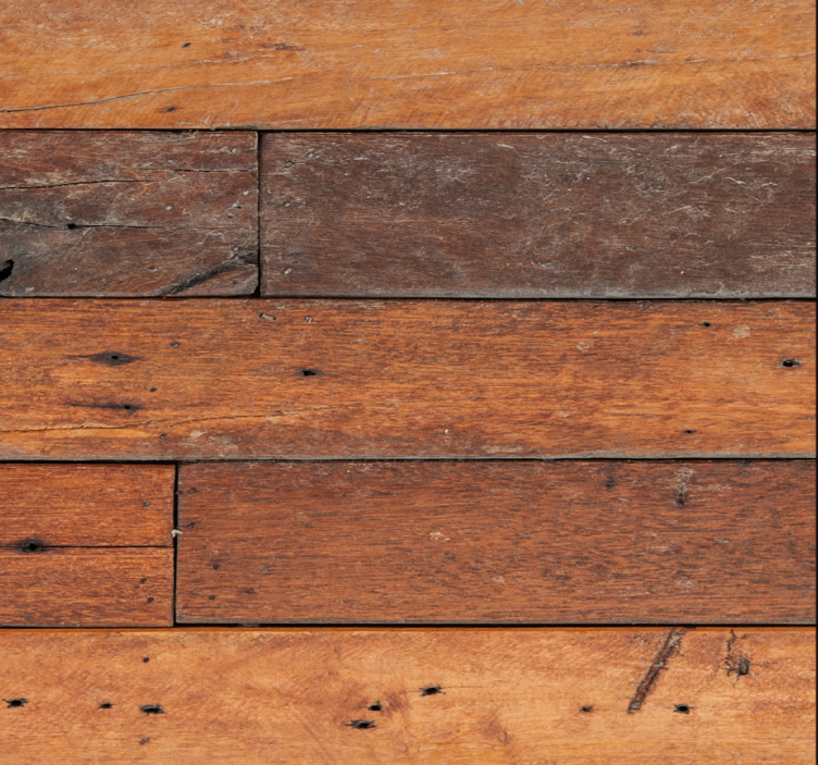 마스터 침실 벽지 나무 패널 악센트 - TenStickers