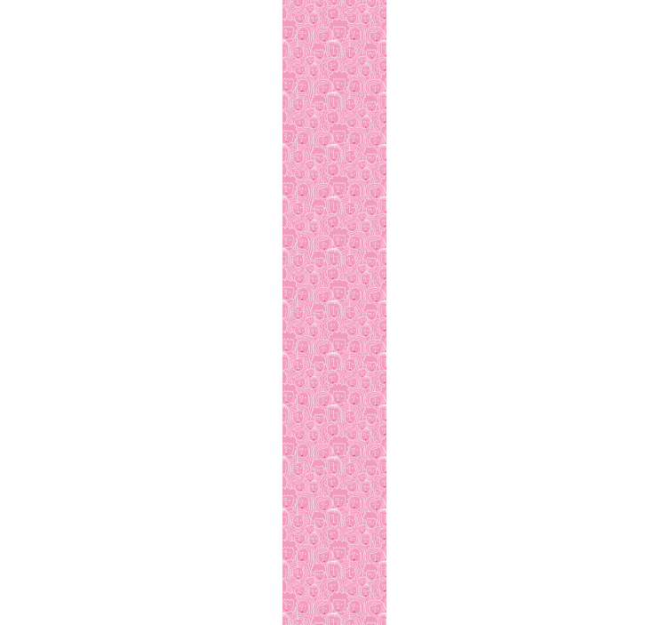 소녀 얼굴 미술 배경 - TenStickers