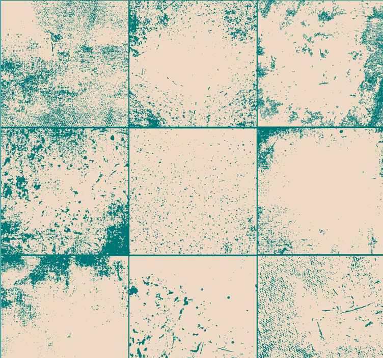 수중 꿈 추상 벽지 - TenStickers