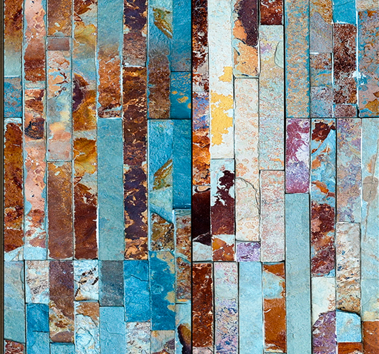 텍스처와 모티브가 있는 벽지 대리석 질감 - TenStickers