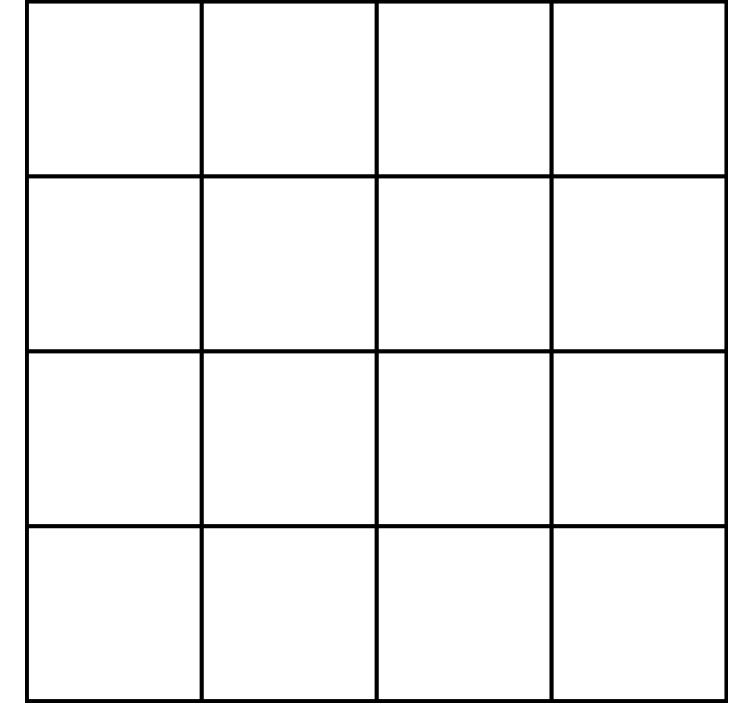 광장 벽지 흑백 가는 선 - TenStickers