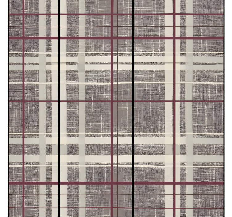 광장 벽지 스톤 효과 스코틀랜드 패턴 - TenStickers