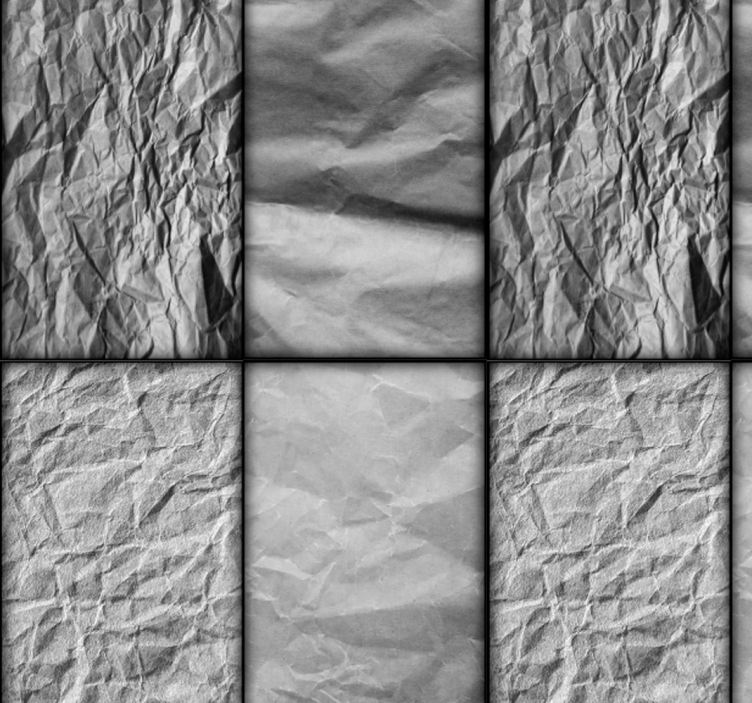 텍스처와 모티브가 있는 벽지 주름진 표면 - TenStickers