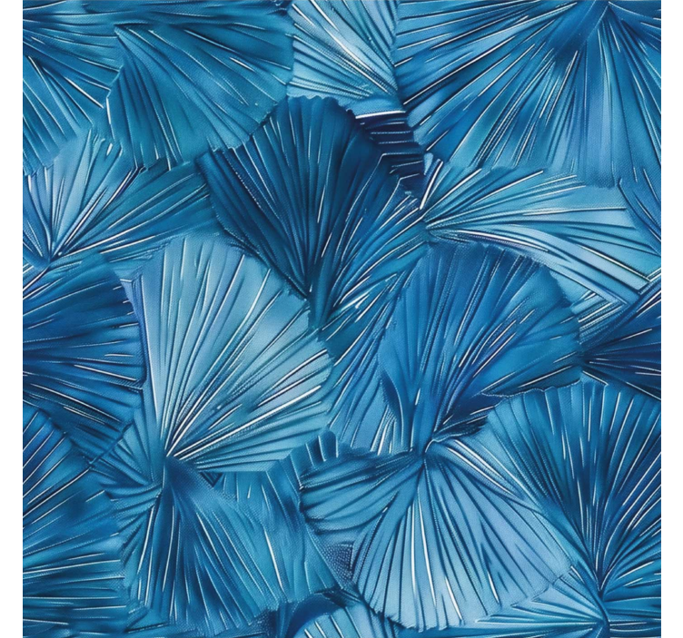 벽지 현대 파란색 비주얼 포인트 - TenStickers