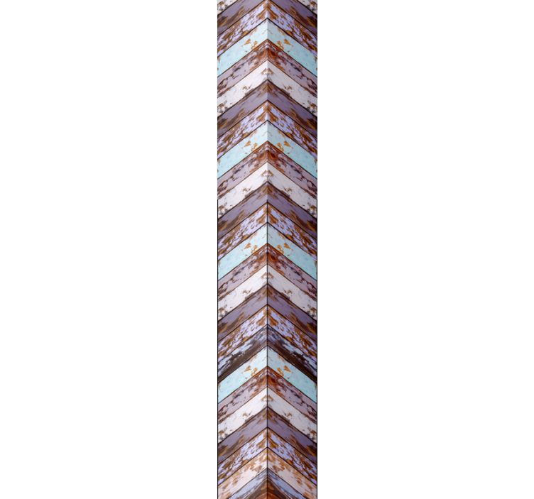 벽지 호르미곤 chevron 텍스처 디테일 - TenStickers