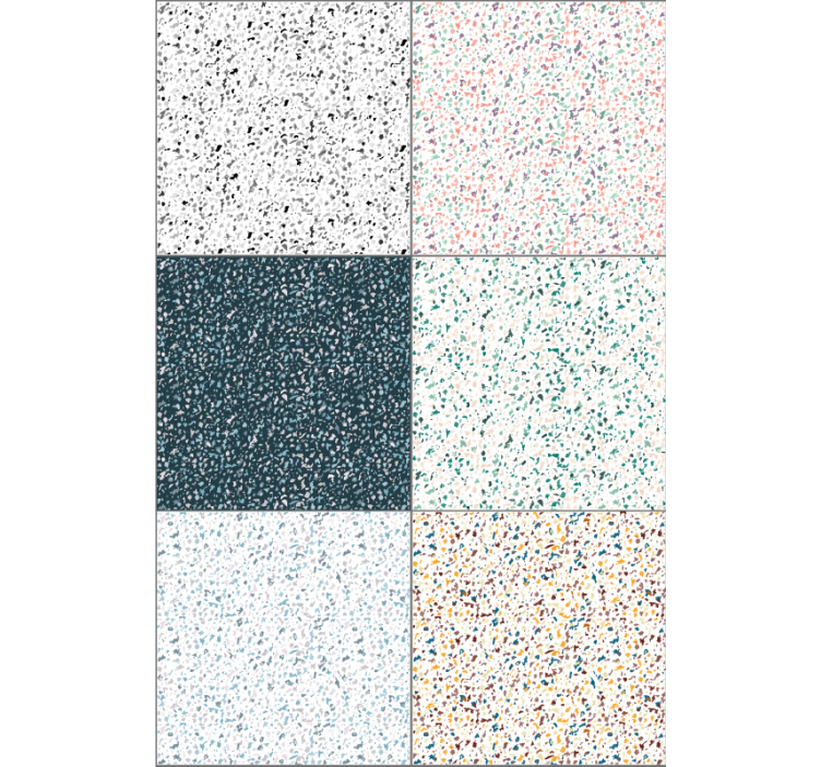 회색 음영 대리석 벽지 - TenStickers