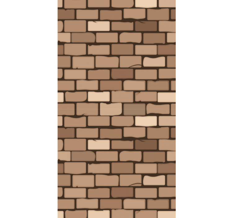 돌 벽 텍스처 부엌 돌 벽지 - TenStickers