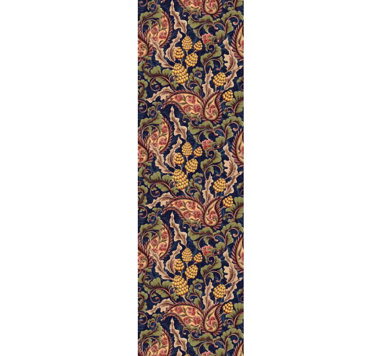 현실적인 페이즐리 일러스트 벽지 - TenStickers