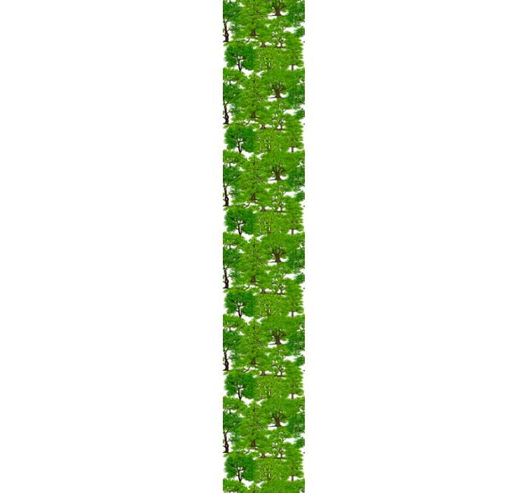 나무 벽지 사실적인 숲 패턴 - TenStickers