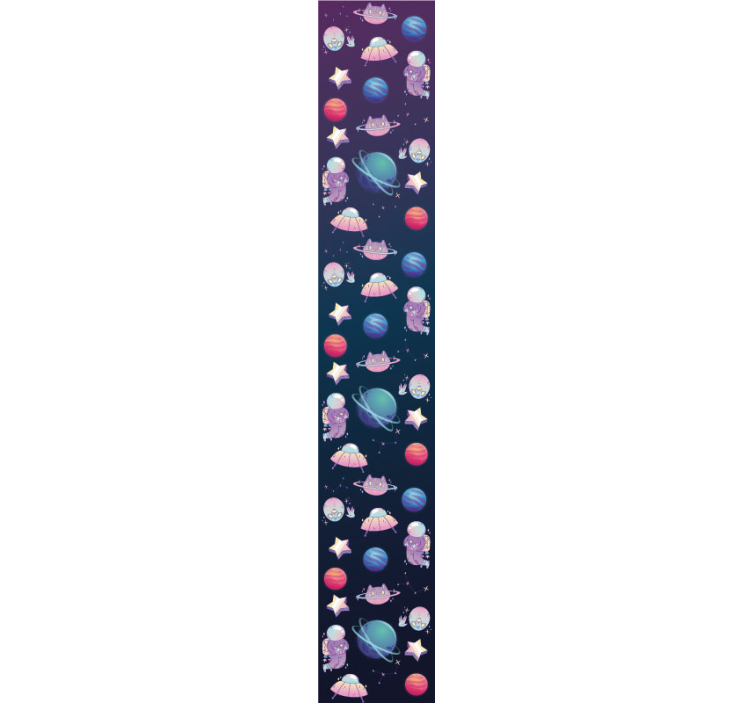 아이의 침실 벽지 우주 모험 - TenStickers