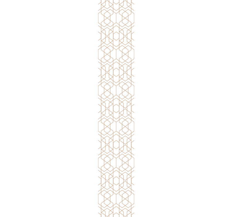 기하학적 벽지 기하학적 조화 - TenStickers