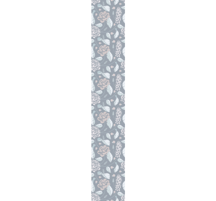 꽃이 있는 벽지 식물의 꽃 - TenStickers