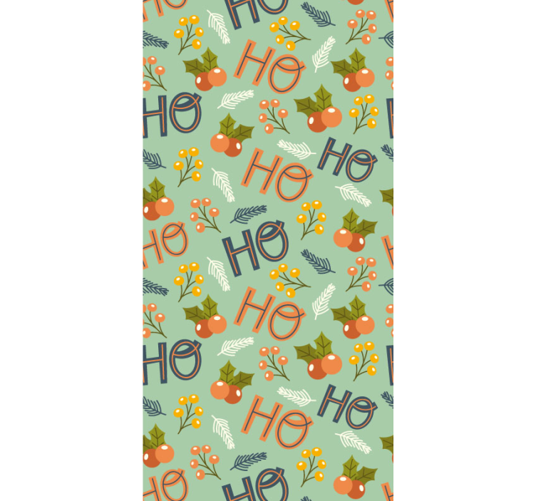 크리스마스 벽지 축제 계절 모티프 - TenStickers