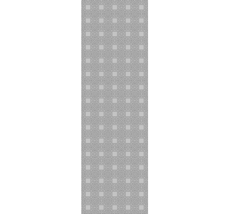 기하학적 벽지 기하학적인 사각형 패턴 - TenStickers