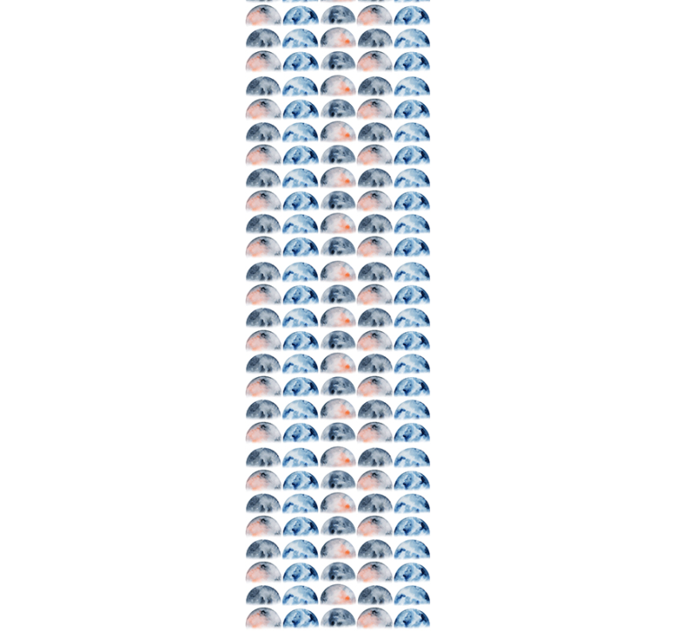 별이 있는 벽지 천상의 초승달 - TenStickers