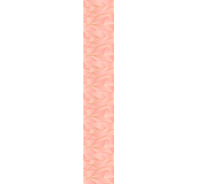 기하학적 벽지 기하학적 선의 우아함 - TenStickers