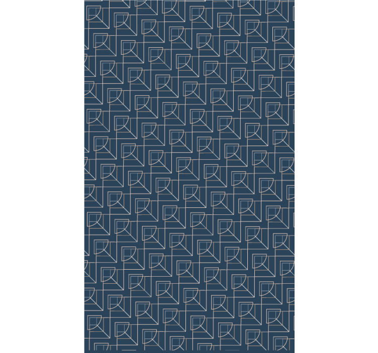 기하학적 벽지 기하학적 도형 디자인 - TenStickers