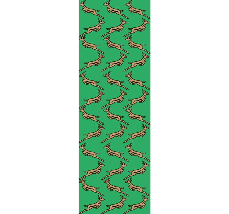 동물 벽지 달리는 가젤 - TenStickers