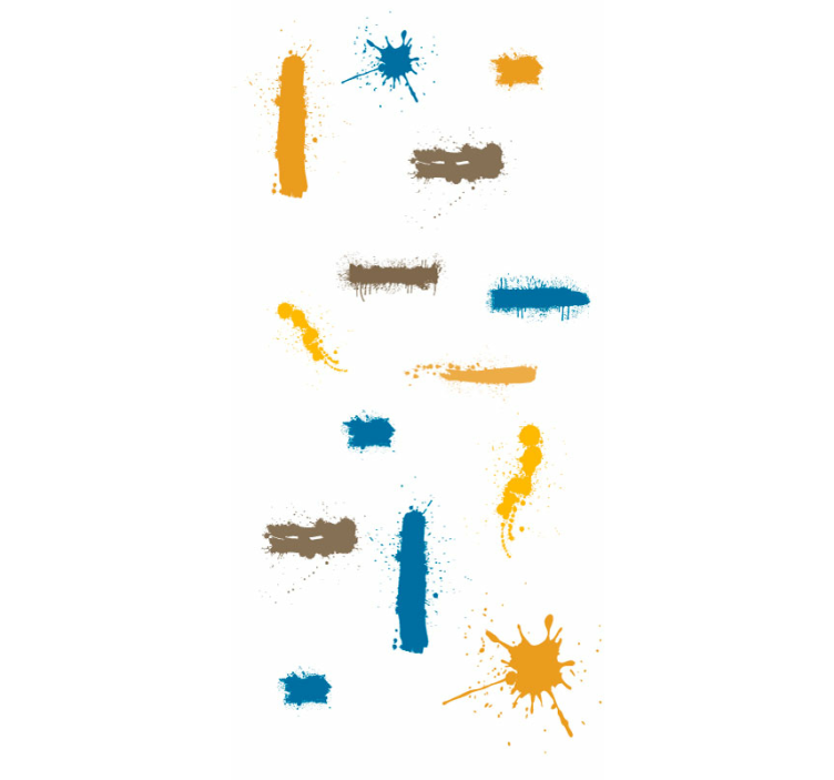 배경 화면 요약 추상화된 붓터치 - TenStickers