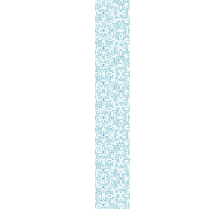 거실 배경 화면 나선형 패턴 디테일 - TenStickers