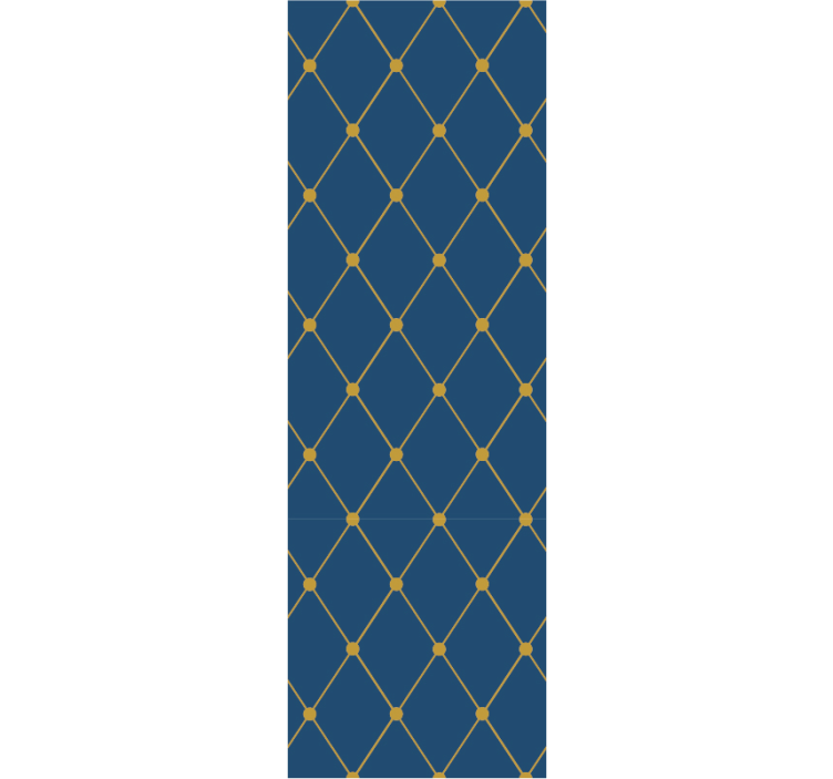 기하학적 벽지 우아한 기하학적 라인 - TenStickers