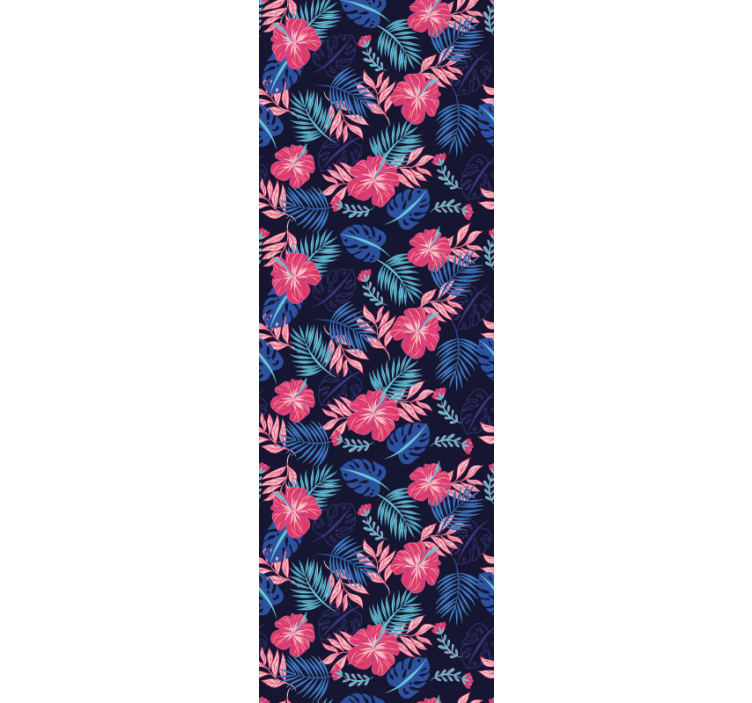 벽지 텍스처 자연 열대 식물 - TenStickers