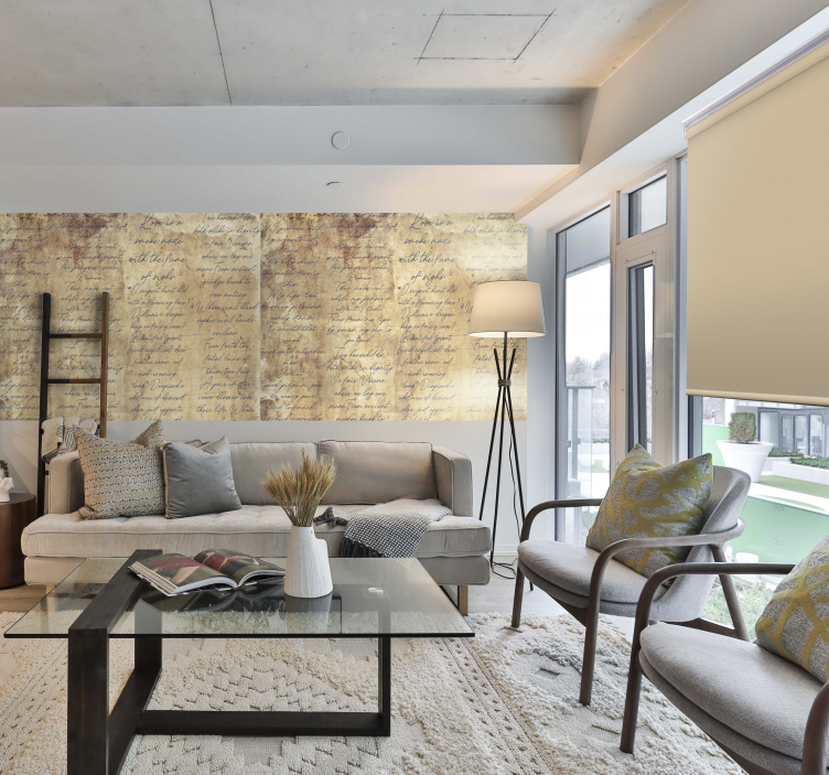 로미오와 줄리엣 사랑 구절 레터링 벽지 - TenStickers