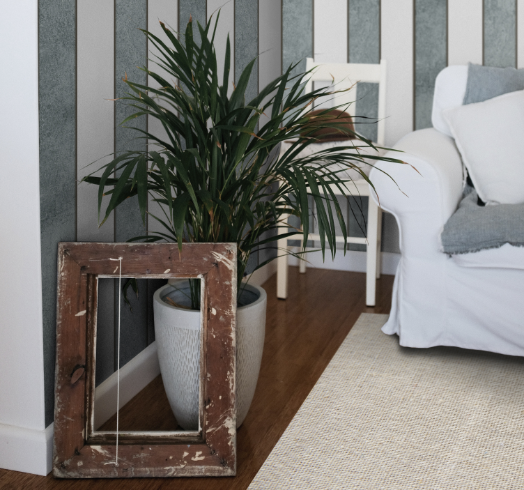 벽지 호르미곤 줄무늬 콘크리트 질감 - TenStickers