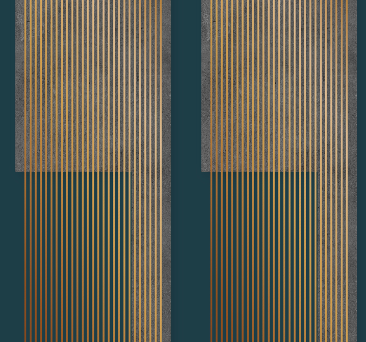 사무실 벽지 고급 스트라이프 - TenStickers