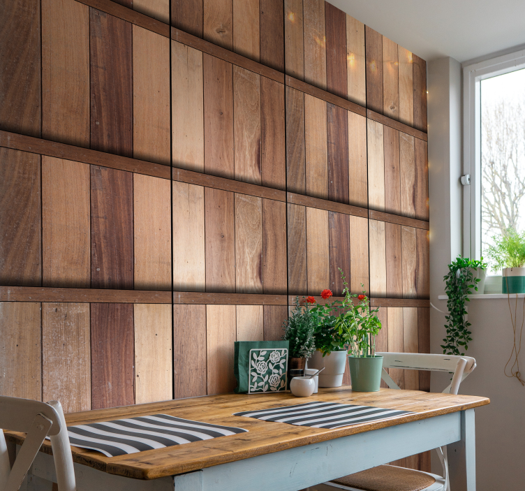 갈색 휴식 벽지 - TenStickers