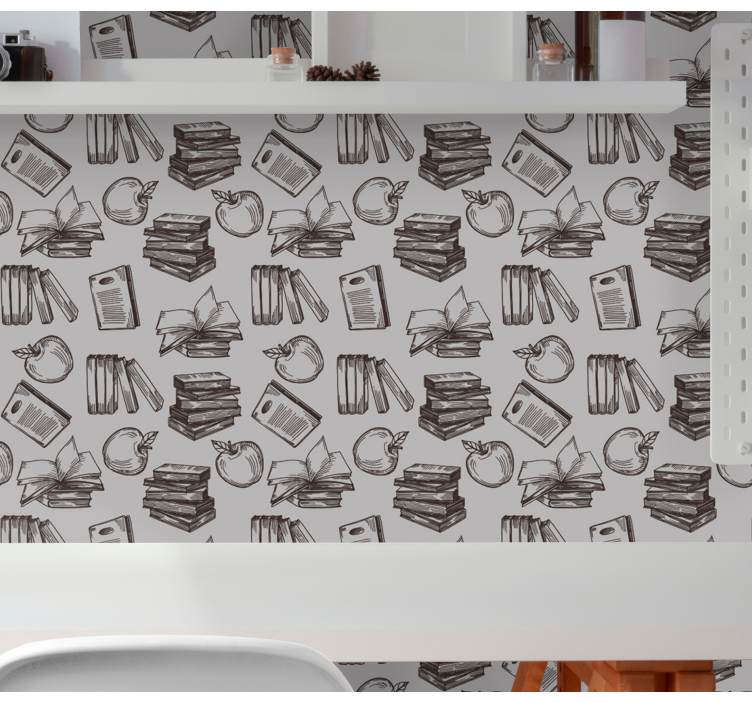 문자가 새겨진 벽지 소품 - TenStickers