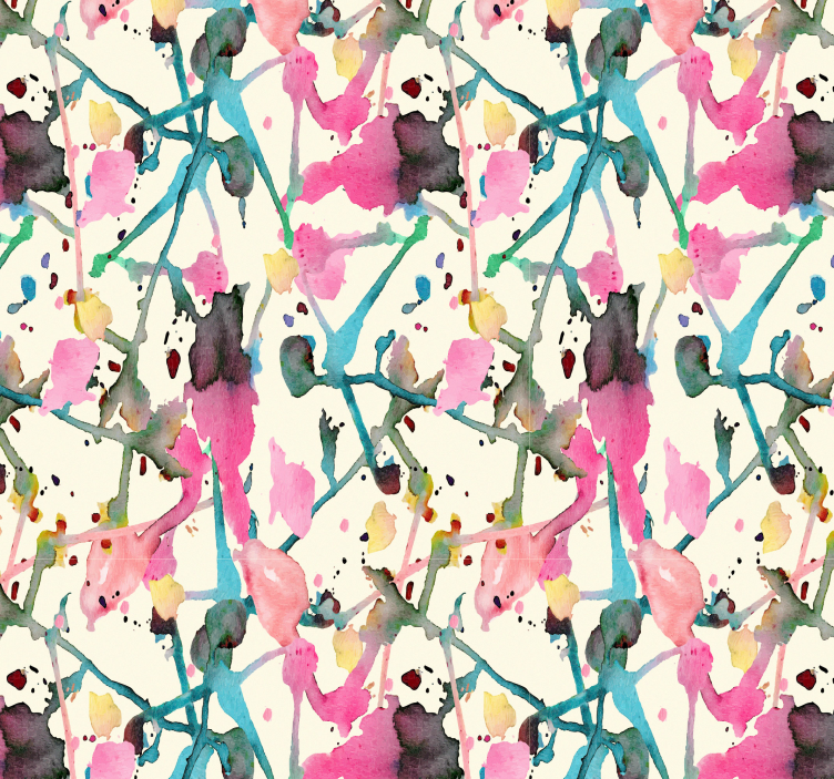 벽지 텍스처 자연 추상 식물 - TenStickers