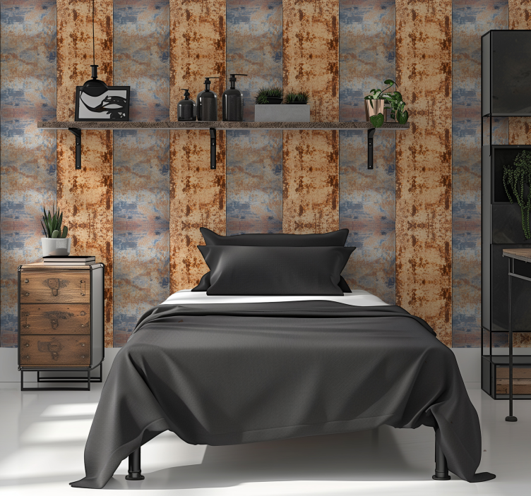 십대 침실 벽지 금속 산화물 - TenStickers