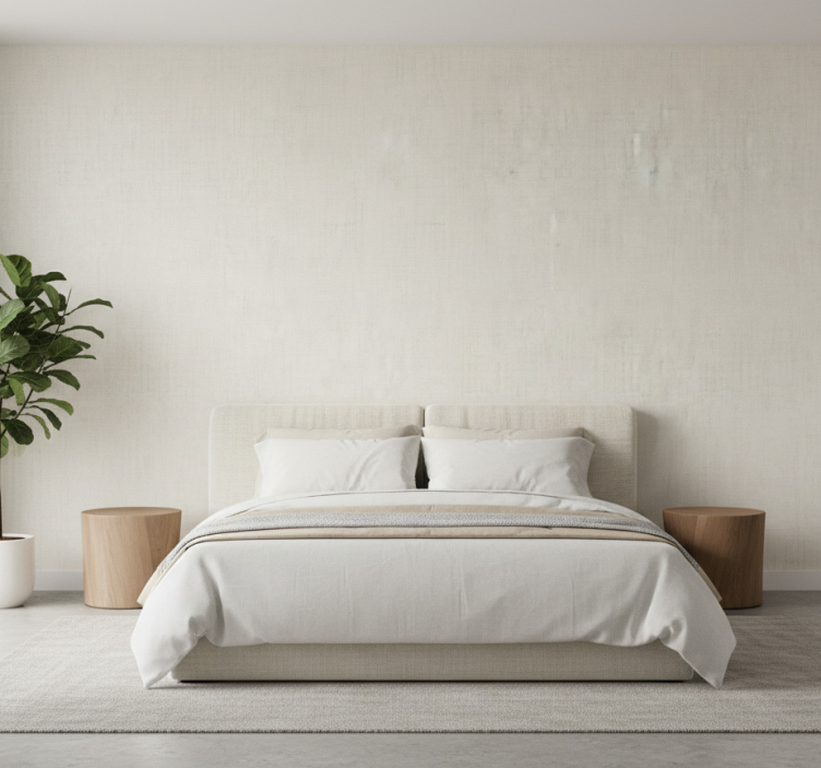 다른 질감 벽지 중성 리넨 텍스처 - TenStickers