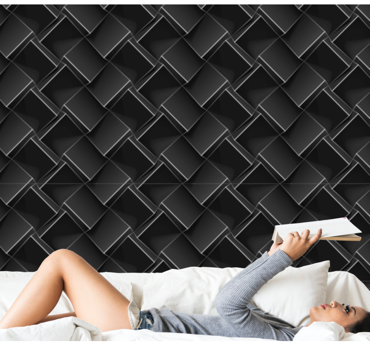 기하학적 벽지 기하학적 복잡성 - TenStickers