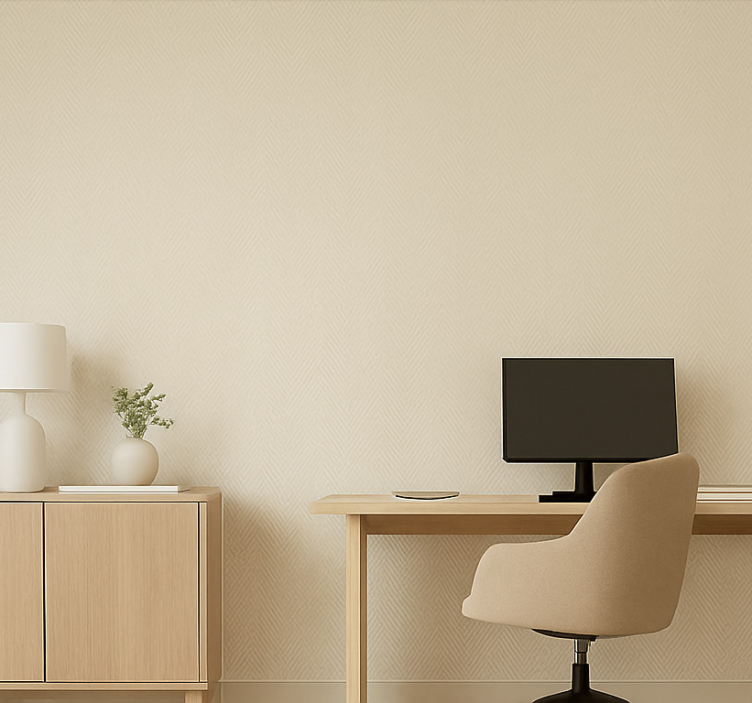 사무실 벽지 리넨 원단 패턴 - TenStickers